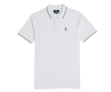 Psycho Bunny Mens Logan Polo White [B6K136S1PC-100]