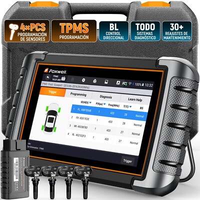 FOXWELL NT809 TS Pro Auto Bi-directional OBD2 Diagnosegerät Scanner Programming
