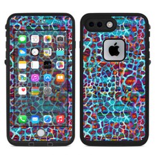 Skin Decal for Lifeproof iPhone 7 Plus Fre Case / Colorful Leopard Print