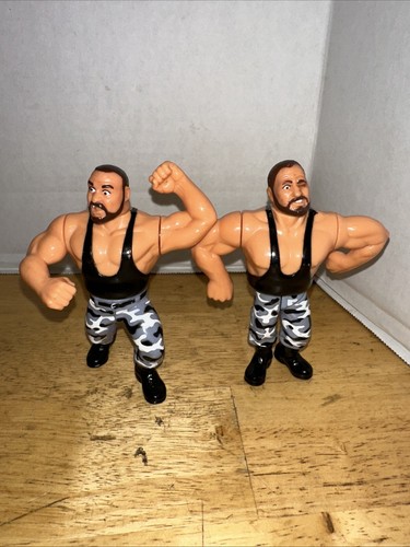 Bushwackers Tag Team Butch/Luke WWF Hasbro Wrestli...