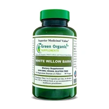 White Willow Bark Capsules 90 Caps, 710Mg - Green Organic Supplements