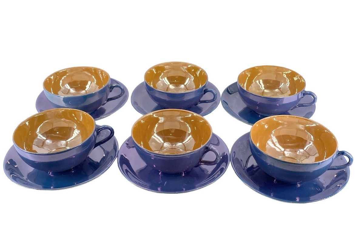 江戸期　骨董　茶器セット perfect condition! 江戸期 骨董 茶器セット perfect condition! Vtg Lusterware