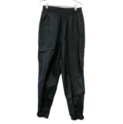 Vintage 90s JcPenney USA Olympics Black Nylon Windbreaker Wind