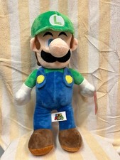 Xlarge Luigi Plush 16 inches. Nintendo Super Mario -LUIGI Plush Toy. Soft / New