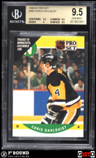 POP 1: Chris Dahlquist RC BGS 9.5: 1990-91 Pro Set Rookie Card Gisto #464