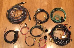 1955 CHEVY WIRE HARNESS KIT NOMAD with ALTERNATOR WIRING ** USA MADE