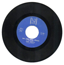 PAT BRITT  45  ME AND MRS. JONES / THE ADVENTURES OF SALLY SPRITE Soul Jazz Mint