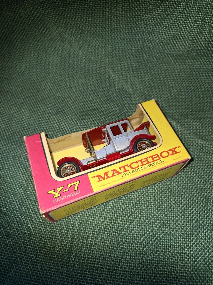 Matchbox Y- 7  Rolls-Royce 1912 - Modell in OVP - Bild 3 von 4