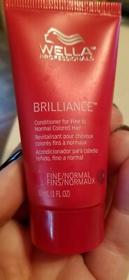 Wella Professionals Briliance Conditioner For Fine / Normal Colored Hair 1oz NEW