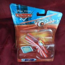 BARNEY STORMIN SUPER AVION- CARS  Disney Pixar -  Miniature - Neuf sous blister