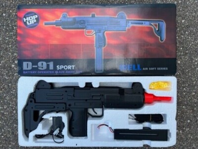 Well d91 aeg automatic electric airsoft gun + battery + charger