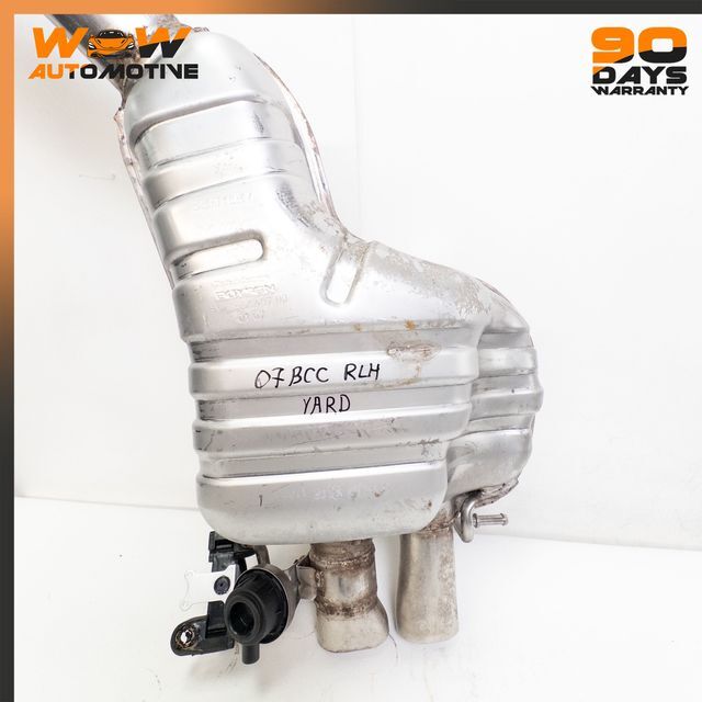 04-13 BENTLEY CONTINENTAL GTC GT REAR LEFT EXHAUST MUFFLER ASSEMBLY OEM