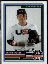 2023 Panini USA Baseball Stars & Stripes #24 Andrew Costello