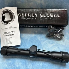 Osprey Scope SD4x32MD * Mil Dot Reticle * Signature Series * Hunting Rifle Scope