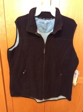 Wind River Blue Vest Womens Xl Nanotex Spill Resistant Fabric