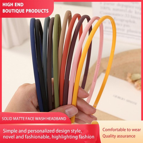 1 piece Girl Women Head Hoop Non-slip Frosted Hair Hoop Hair Accessories - Picture 2 of 22