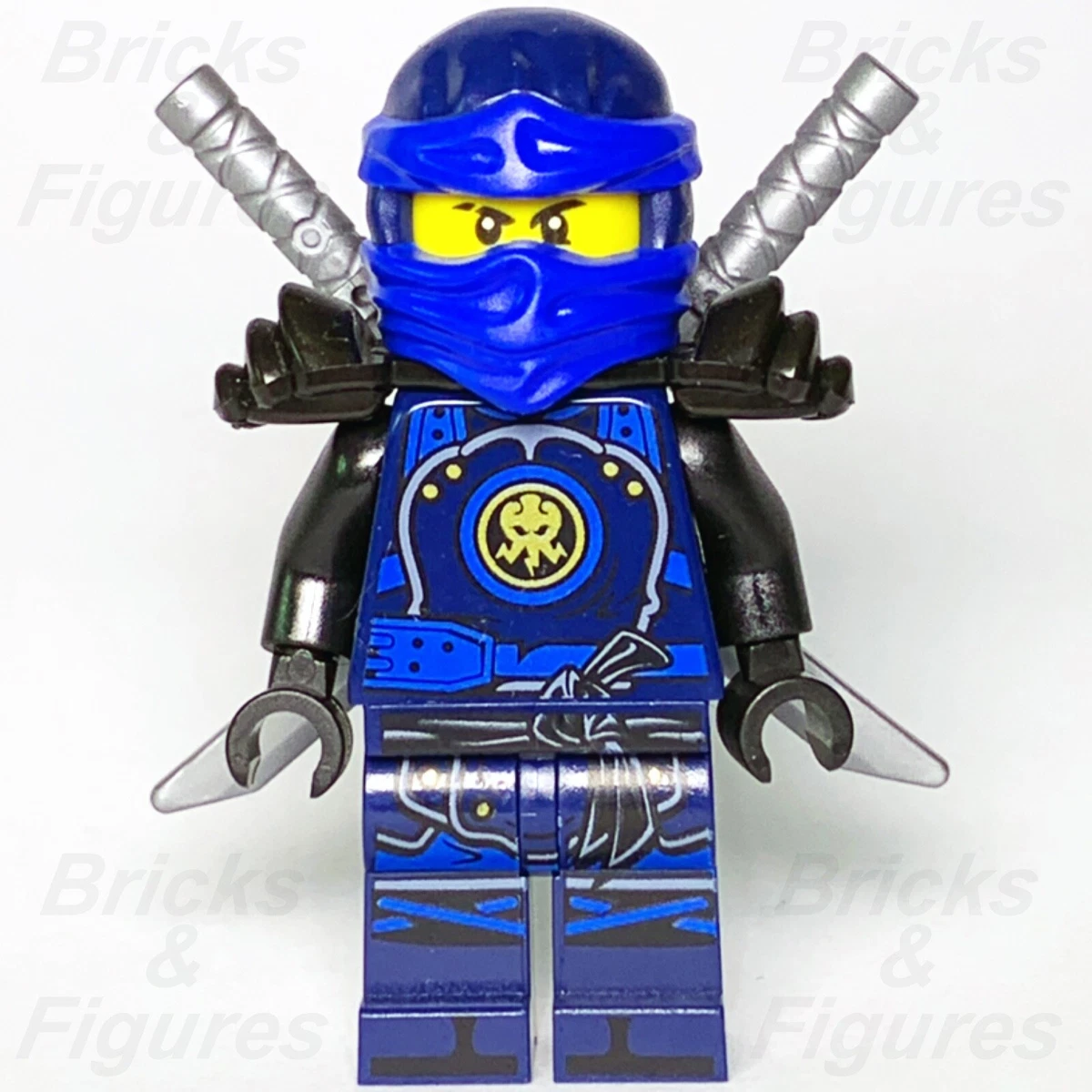 LEGO Ninjago Jay Minifigure Blue Ninja Hands of Time Black Armour