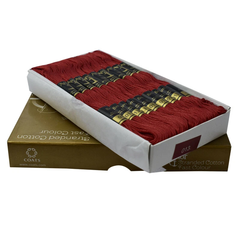 Anchor Thread Cross & Long Embroidery Soft Strandard Cotton Needlepoint,25 Pcs - Image 4 of 4