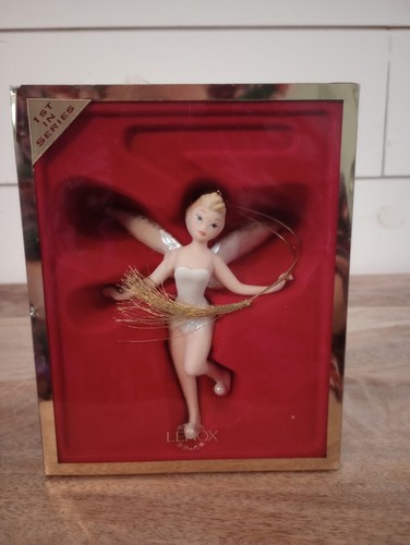 Lenox Christmas Ornament Tip Toe Tinkerbell Boxed Retired First in Series Disney - Picture 2 of 13
