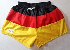 Short Alix M brillant Sprinter nylon rétro vintage pantalon de sport