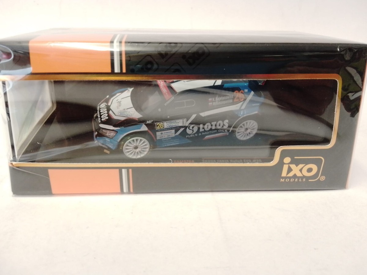Miniature IXO 1/43 Skoda Fabia 2 Evo #26 Monza RAM826A - Neuf