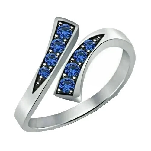 Moda Oro Amarillo Zafiro anillos de dedo del pie