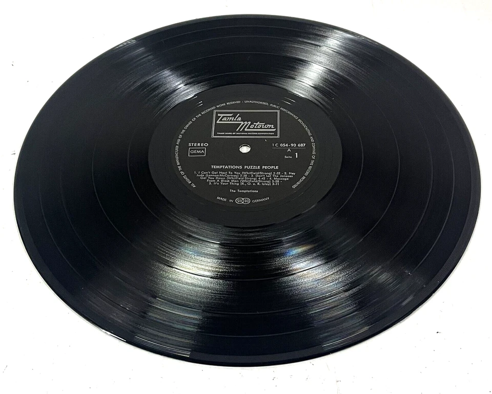 TEMPTATIONS ~ PUZZLE PEOPLE ~ Rare German Import LP/Vinyl VG++~8 - Image 3 of 4