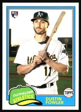 2018 Topps Archives Dustin Fowler Rookie #269 Oakland Athletics