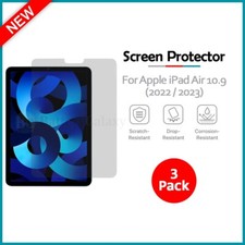  3 Pack LCD Screen Protector for iPad Air 10th Generation 10.9 inch 2022 models
