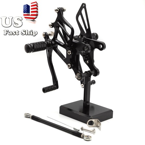 FXCNC Rearset Footpegs Footrests Pegs Type For Ninja 600 ZX6R ZX636 2005-2008 07 - Bild 10 von 35