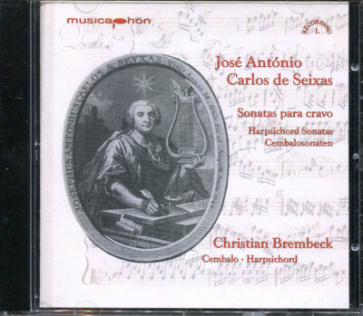 CD  JOSE ANTONIO SEIXAS CEMBALOSONATEN  BREMBECK musicaphon 2004