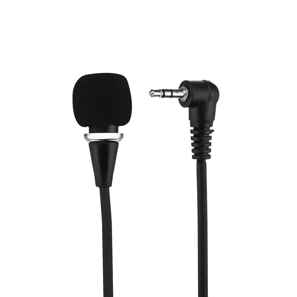 Black Handheld Mini 3.5mm Stereo Mic Audio Microphone For PC Mobile Phone Laptop - Image 3 of 4