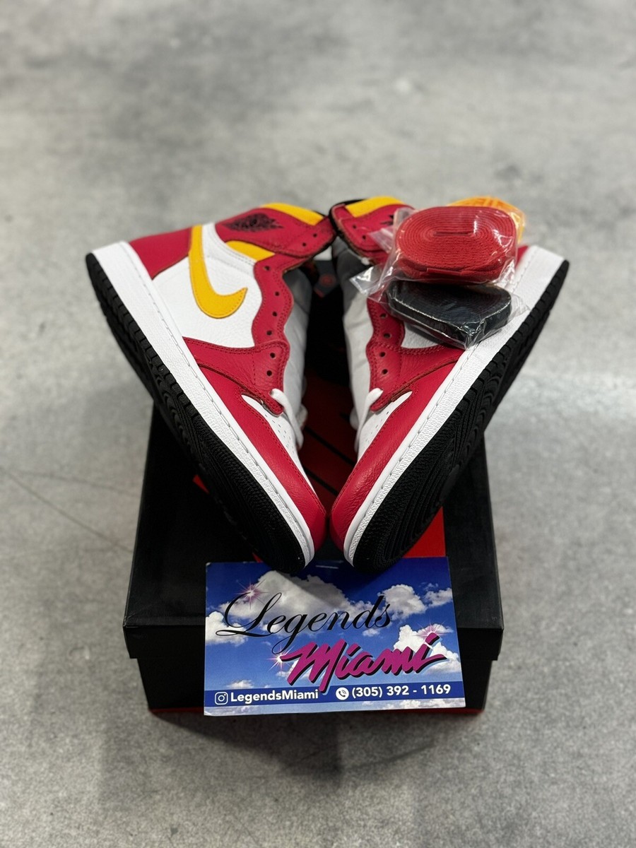 即発 AIR JORDAN 1 HIGH OG \"LIGHT FUSION RED\" Air Jordan 1 Retro High OG Light Fusion Red 555088-603