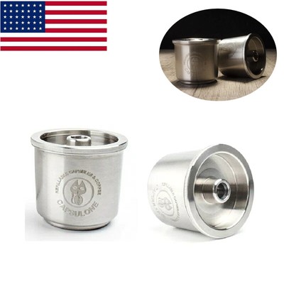 SFor ILLY Series Coffee Machine tainless Coffee Pods Capsules Cup Reusable Parts