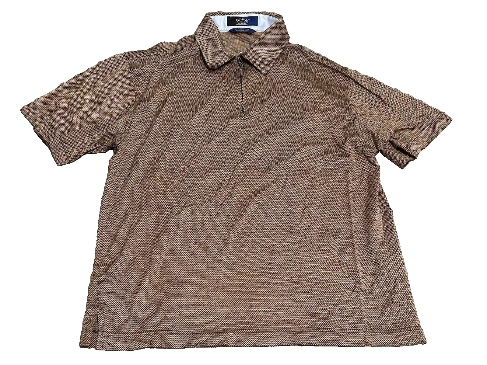 Botón Casual geométrica Callaway Algodón-Down Shirts for Men