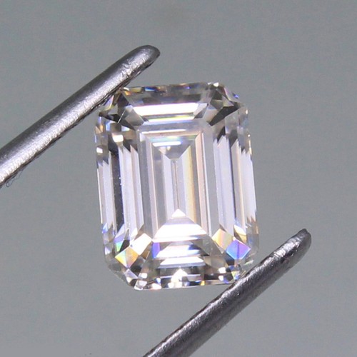 Fantastische! 2.40 Karat De Farbe VVS1 Exzellent Schnitt Weiß Diamant 9x7 MM - Bild 5 von 8