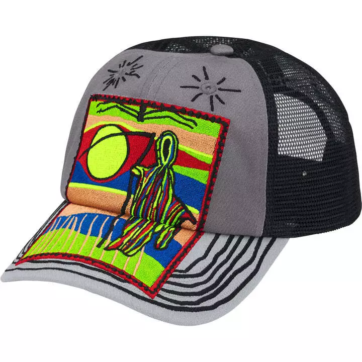 Supreme Reaper dos maille 6 panneaux gris