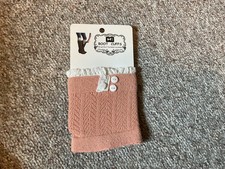 He Boot Cuffs Bubble Gum Pinkw Lace Nwot