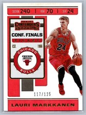 Lauri Markkanen 2019-20 Contenders Conf. Finals Ticket /125 #69