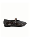 No Boundaries Black Mary Jane Flats – Perforated Cutout Ballet Style Size 10 — photo 6