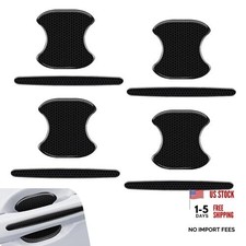 Car Door Handle Protector, Universal Anti-scratches Car Door 8 PCS Black
