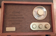 Hearth and Hand w/Magnolia Grizedale Rechargeable Bluetooth AM/FM Radio, TESTED