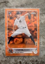 Stephen Ridings 2022 Topps Chrome Sapphire Edition #516 Orange /25 RC