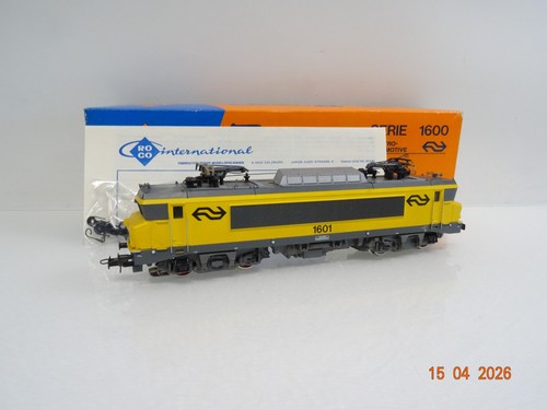 Roco H0 04184A AC Niederlande E-lok 1601 der NS in OVP JL8105 | Zustand: Als Ersatzteil / defekt
