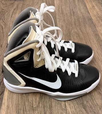Nike Hyperdunk 2011 Zoom Flywire Black White Men s 7.5 407633-001 EUC