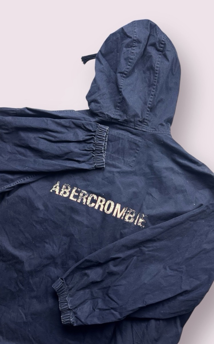 Vintage Men's Abercrombie And Fitch Safari Anorak Jacket 90s Size