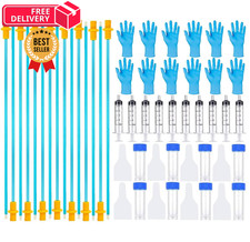15 Set AI Artificial Insemination Dog Breeding Kit, Canine 11.8 inch, Green
