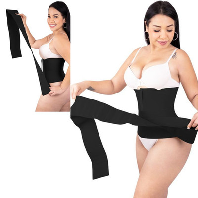 Moda King Peru Invisible Tape Waist Trainer Garment Adjustable Compression Cinta