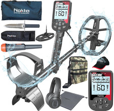Nokta Triple Score PRO Pack Metal Detector Kit for Treasure Hunting