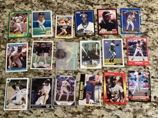 Barry Bonds Pittsburgh Pirates Giants Baseball Card Lot Cards Topps OLD MVP